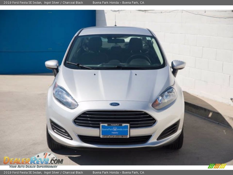 2019 Ford Fiesta SE Sedan Ingot Silver / Charcoal Black Photo #7