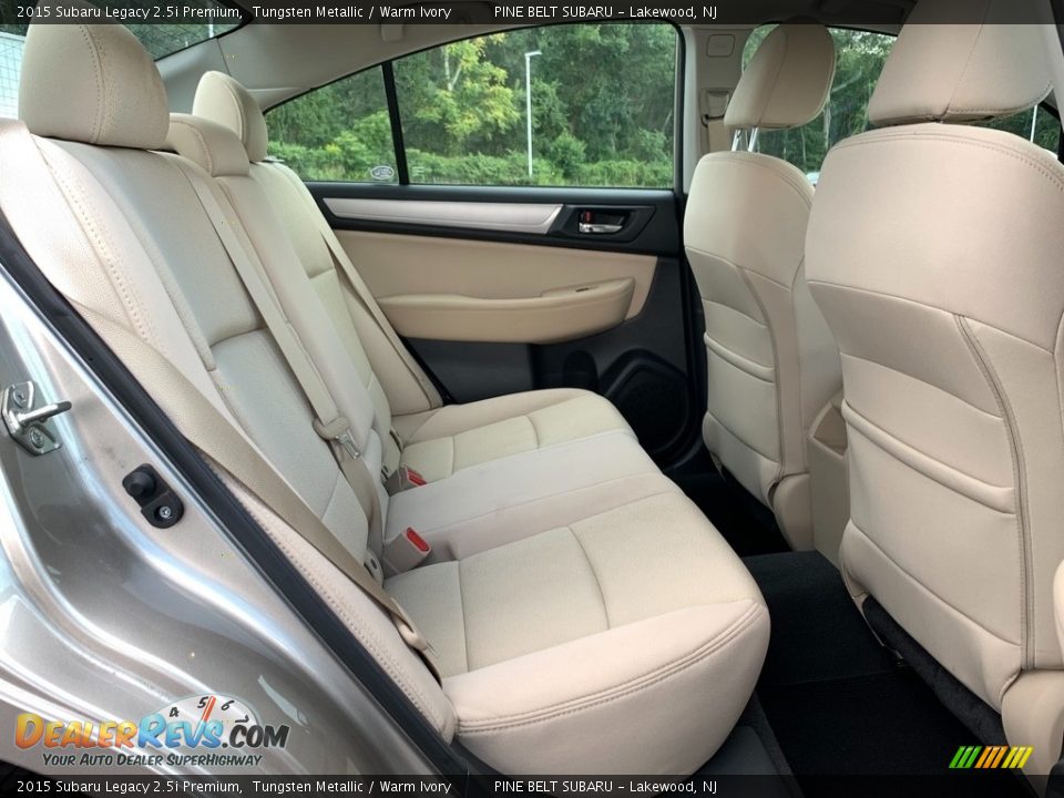 Rear Seat of 2015 Subaru Legacy 2.5i Premium Photo #28