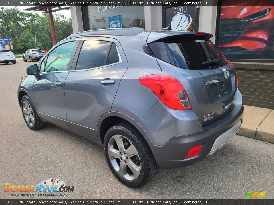 2013 Buick Encore Convenience AWD Glacier Blue Metallic / Titanium Photo #30