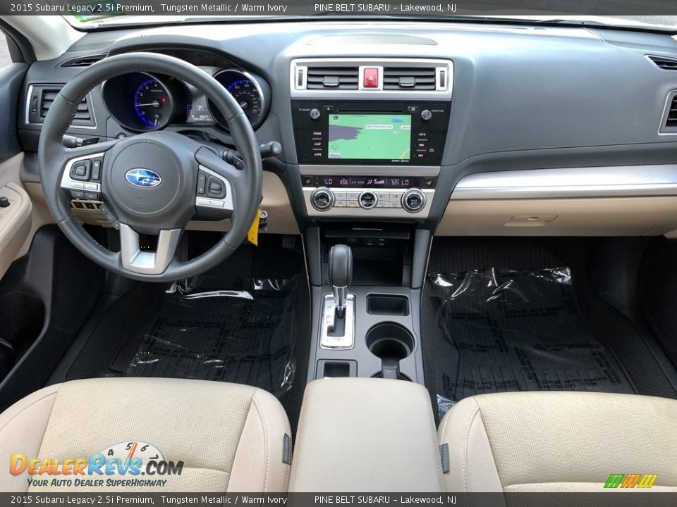 Warm Ivory Interior - 2015 Subaru Legacy 2.5i Premium Photo #32
