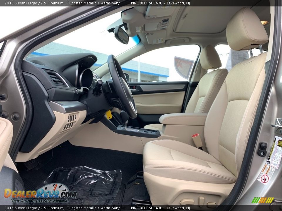 Front Seat of 2015 Subaru Legacy 2.5i Premium Photo #36