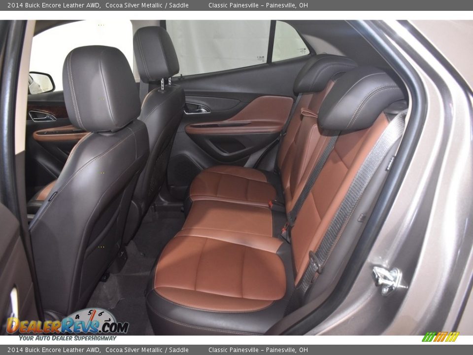 2014 Buick Encore Leather AWD Cocoa Silver Metallic / Saddle Photo #9