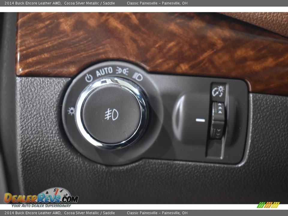 2014 Buick Encore Leather AWD Cocoa Silver Metallic / Saddle Photo #12