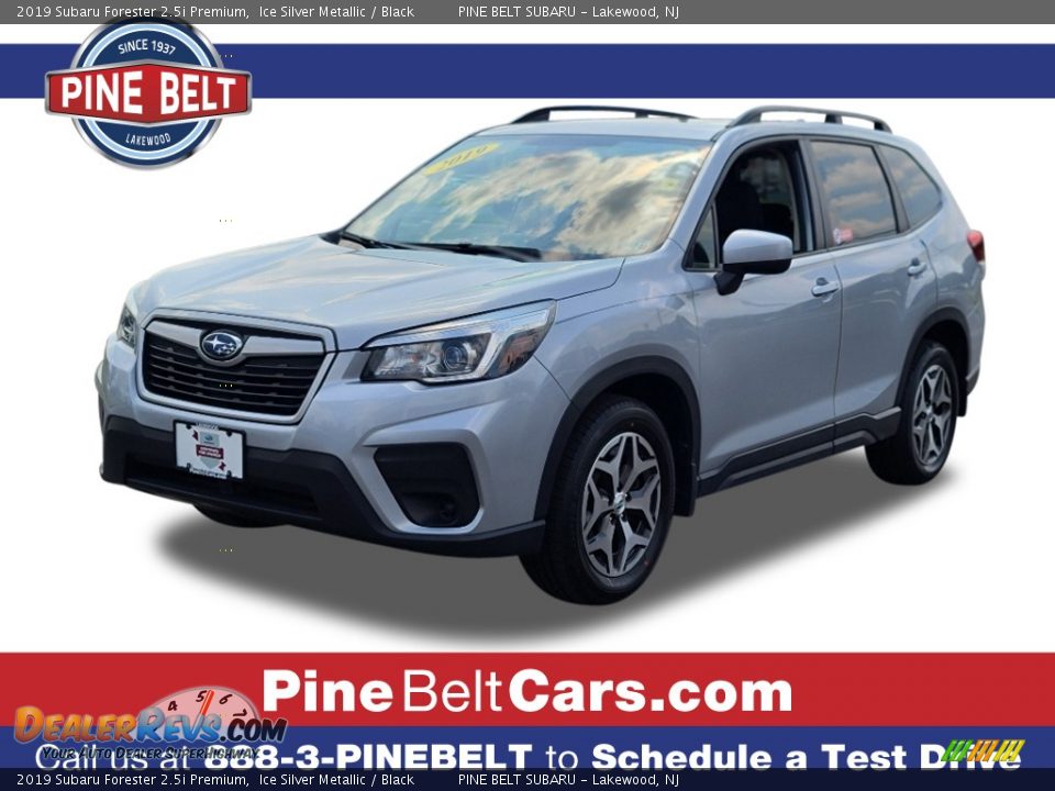 2019 Subaru Forester 2.5i Premium Ice Silver Metallic / Black Photo #1