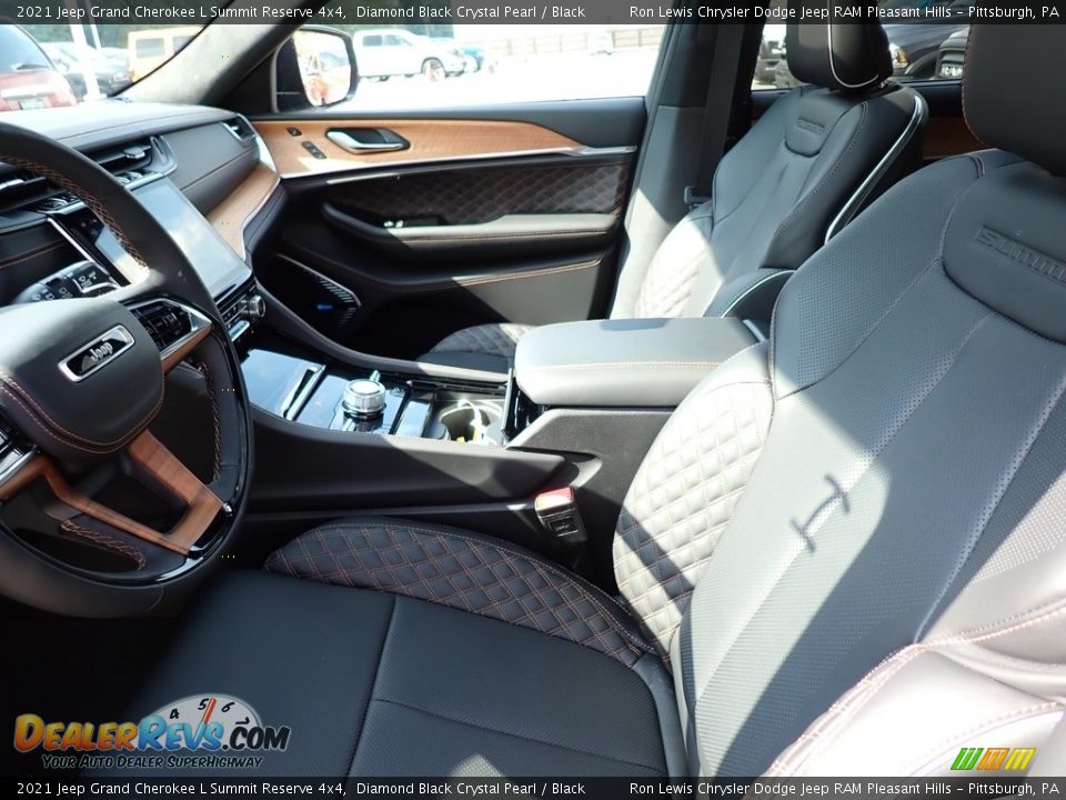 Front Seat of 2021 Jeep Grand Cherokee L Summit Reserve 4x4 Photo #11