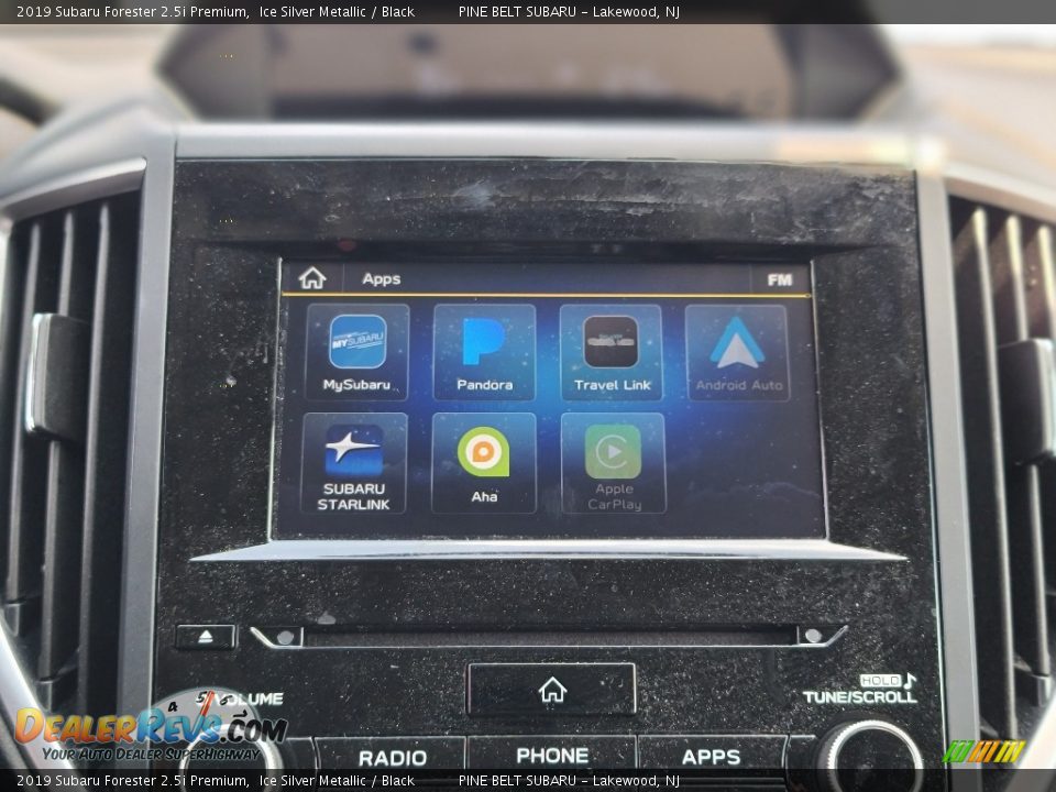2019 Subaru Forester 2.5i Premium Ice Silver Metallic / Black Photo #7