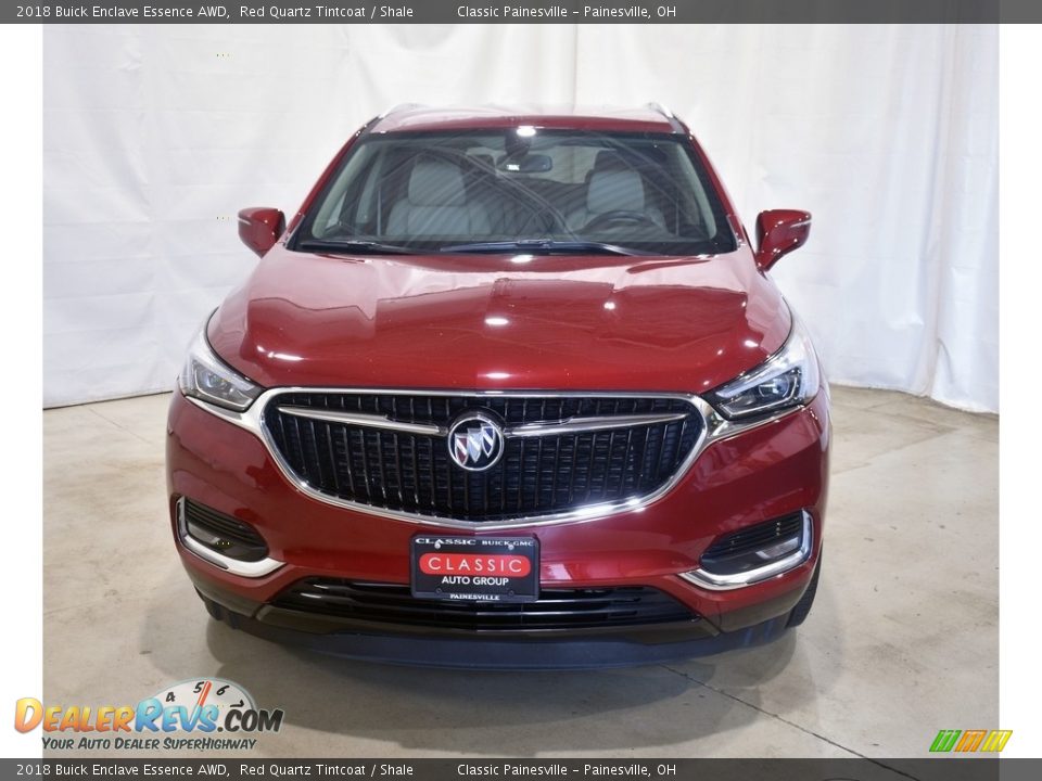 2018 Buick Enclave Essence AWD Red Quartz Tintcoat / Shale Photo #4