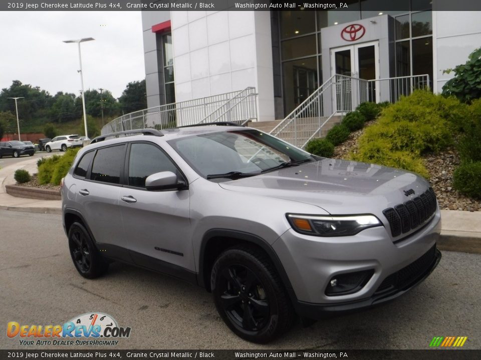 2019 Jeep Cherokee Latitude Plus 4x4 Granite Crystal Metallic / Black Photo #1