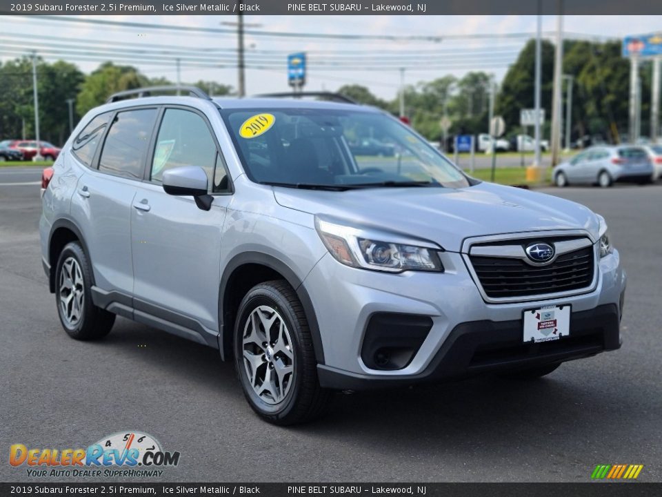 2019 Subaru Forester 2.5i Premium Ice Silver Metallic / Black Photo #24