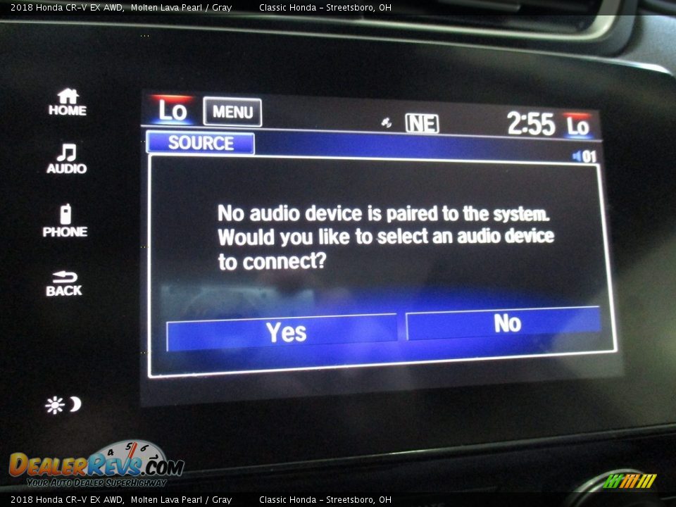 2018 Honda CR-V EX AWD Molten Lava Pearl / Gray Photo #32