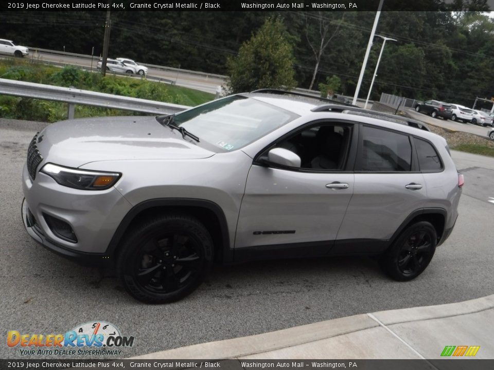 2019 Jeep Cherokee Latitude Plus 4x4 Granite Crystal Metallic / Black Photo #12