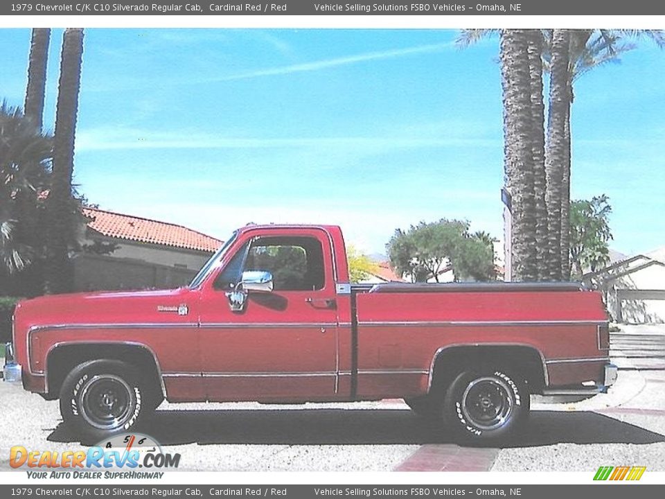 Cardinal Red 1979 Chevrolet C/K C10 Silverado Regular Cab Photo #1