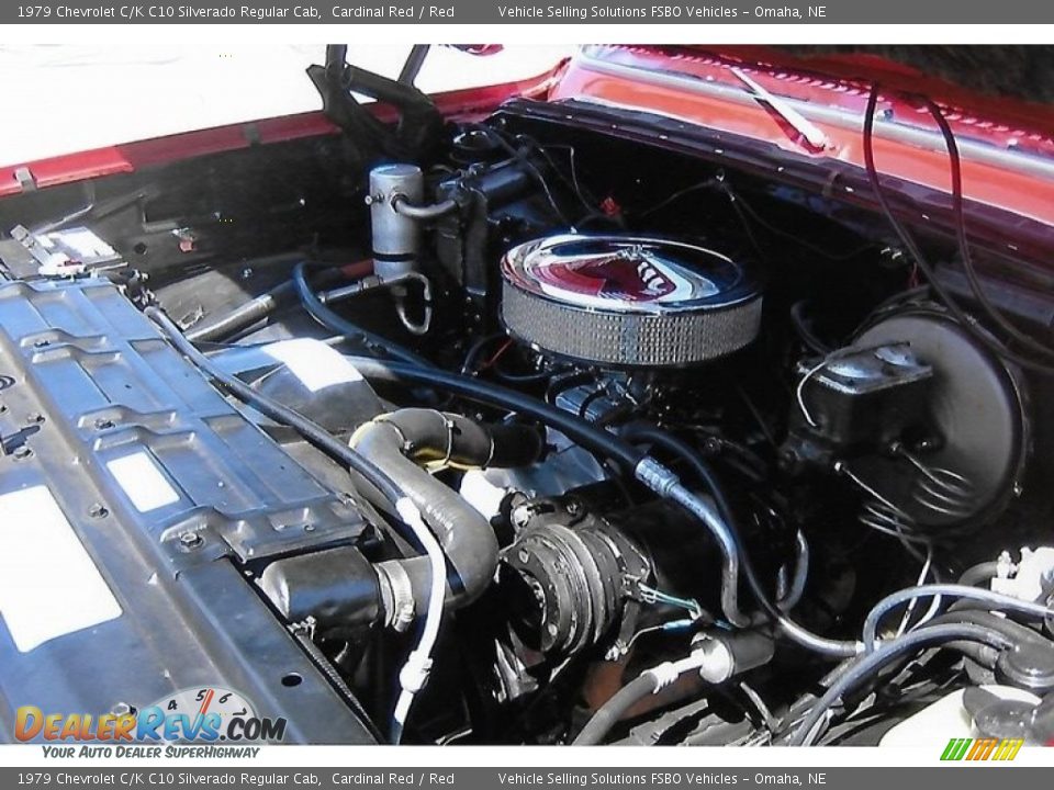 1979 Chevrolet C/K C10 Silverado Regular Cab 5.7 Liter OHV 16-Valve V8 Engine Photo #3