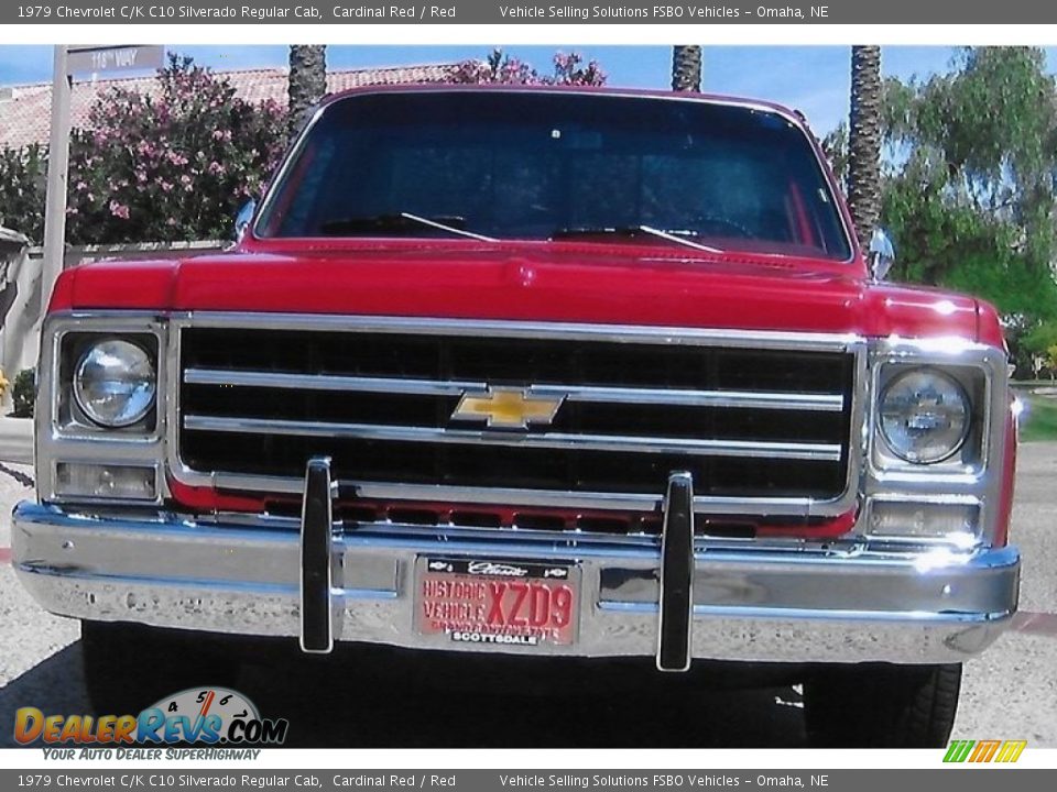 1979 Chevrolet C/K C10 Silverado Regular Cab Cardinal Red / Red Photo #4