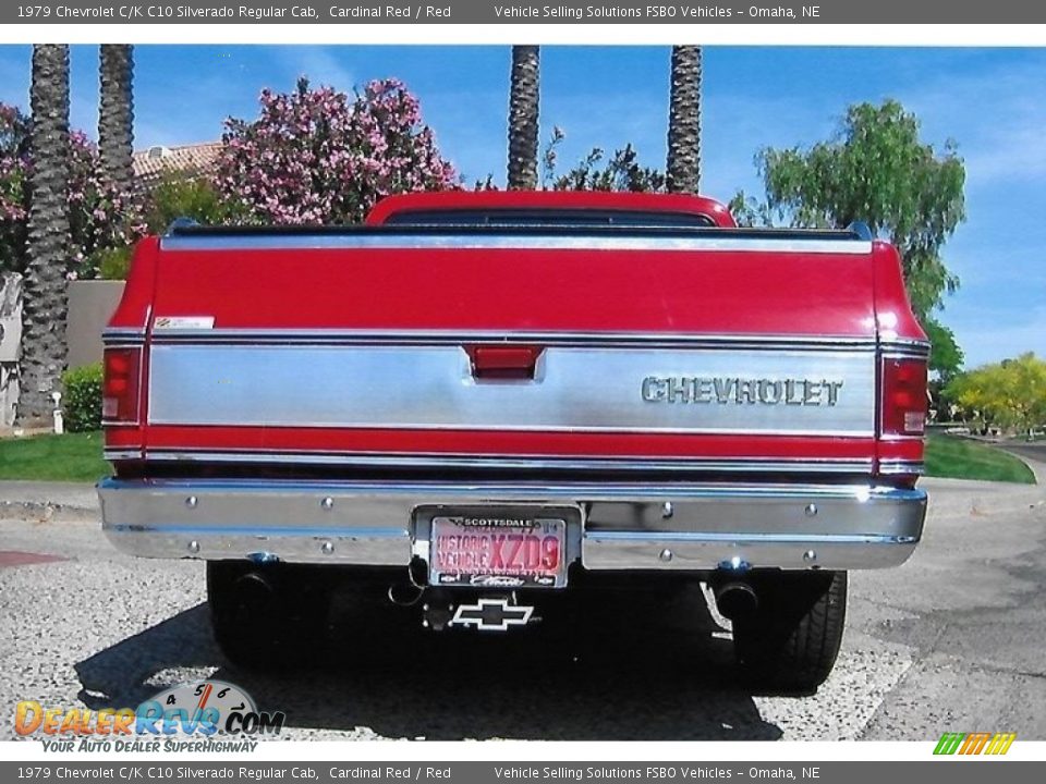 1979 Chevrolet C/K C10 Silverado Regular Cab Cardinal Red / Red Photo #5