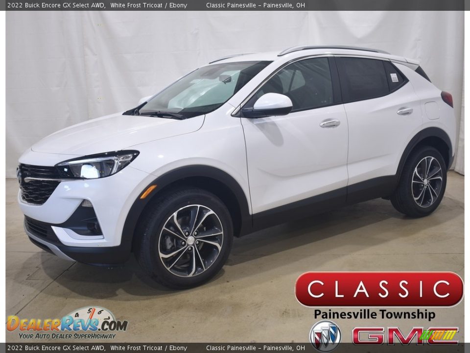 2022 Buick Encore GX Select AWD White Frost Tricoat / Ebony Photo #1