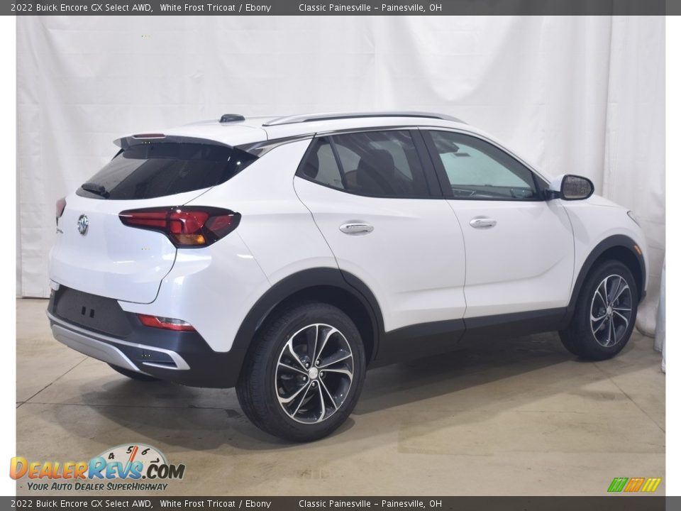 2022 Buick Encore GX Select AWD White Frost Tricoat / Ebony Photo #2