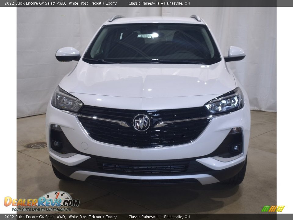 2022 Buick Encore GX Select AWD White Frost Tricoat / Ebony Photo #4