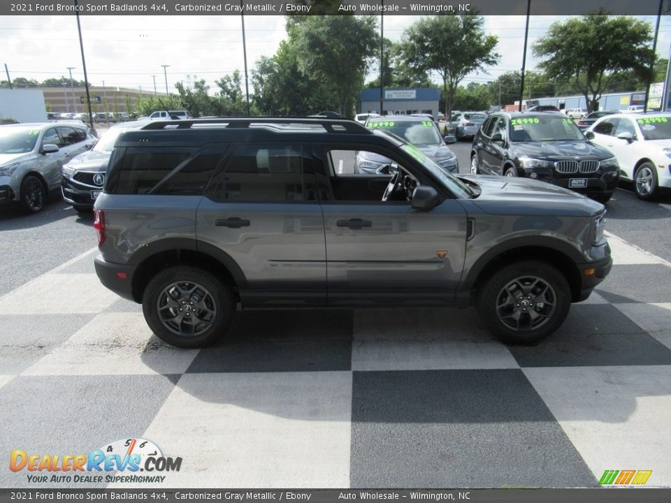 Carbonized Gray Metallic 2021 Ford Bronco Sport Badlands 4x4 Photo #3