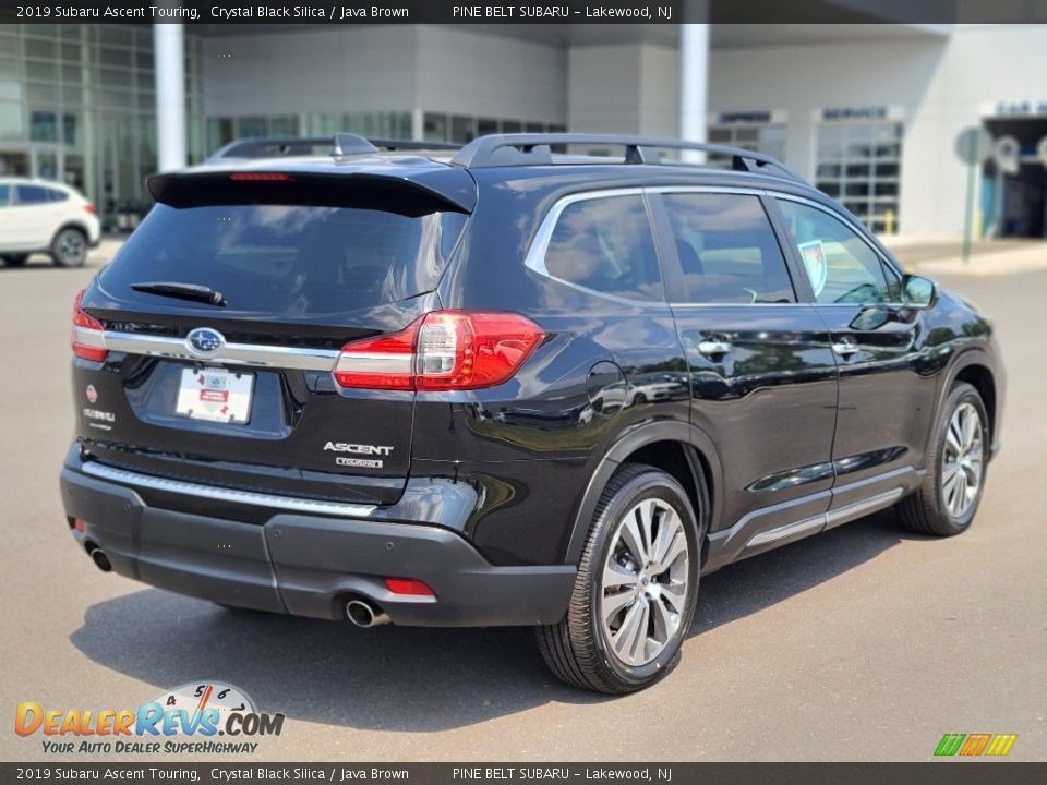 2019 Subaru Ascent Touring Crystal Black Silica / Java Brown Photo #21