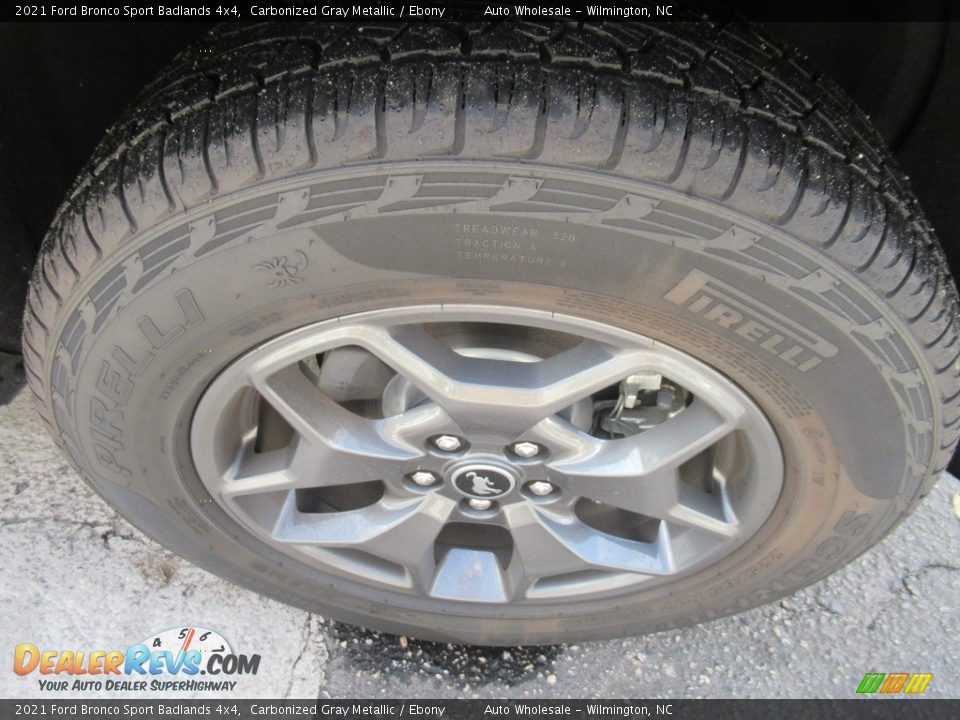 2021 Ford Bronco Sport Badlands 4x4 Carbonized Gray Metallic / Ebony Photo #7