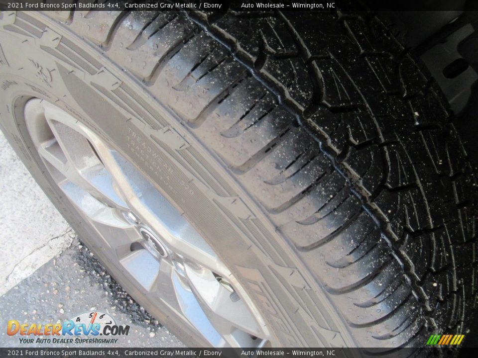 2021 Ford Bronco Sport Badlands 4x4 Carbonized Gray Metallic / Ebony Photo #8