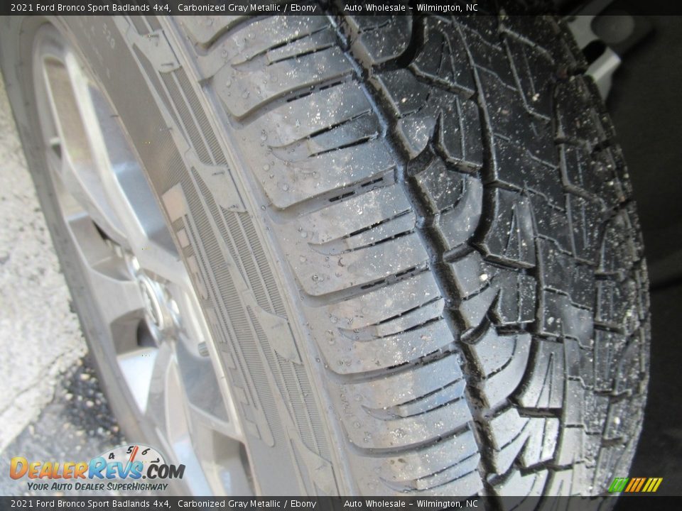 2021 Ford Bronco Sport Badlands 4x4 Carbonized Gray Metallic / Ebony Photo #9