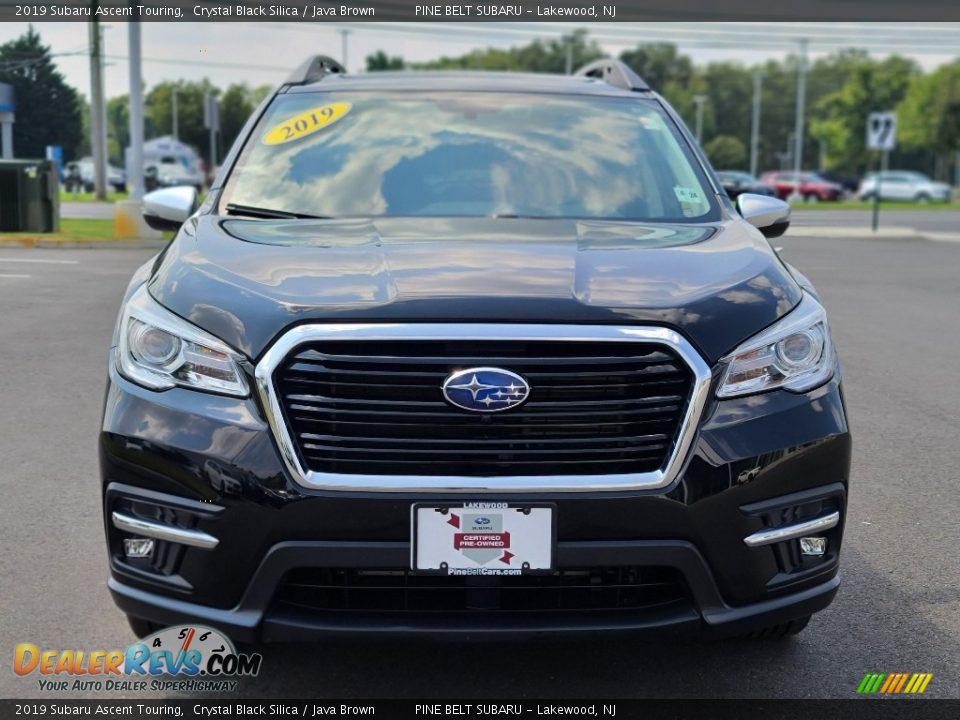 2019 Subaru Ascent Touring Crystal Black Silica / Java Brown Photo #24