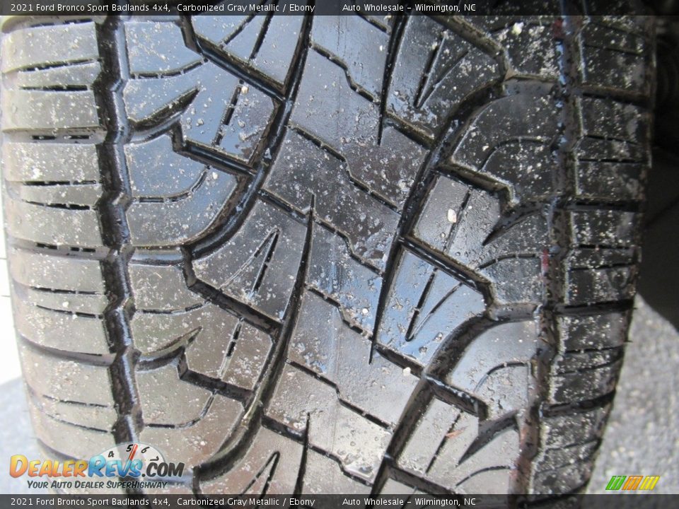 2021 Ford Bronco Sport Badlands 4x4 Carbonized Gray Metallic / Ebony Photo #10