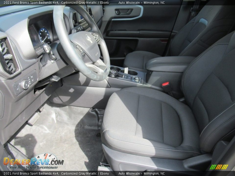 Front Seat of 2021 Ford Bronco Sport Badlands 4x4 Photo #11