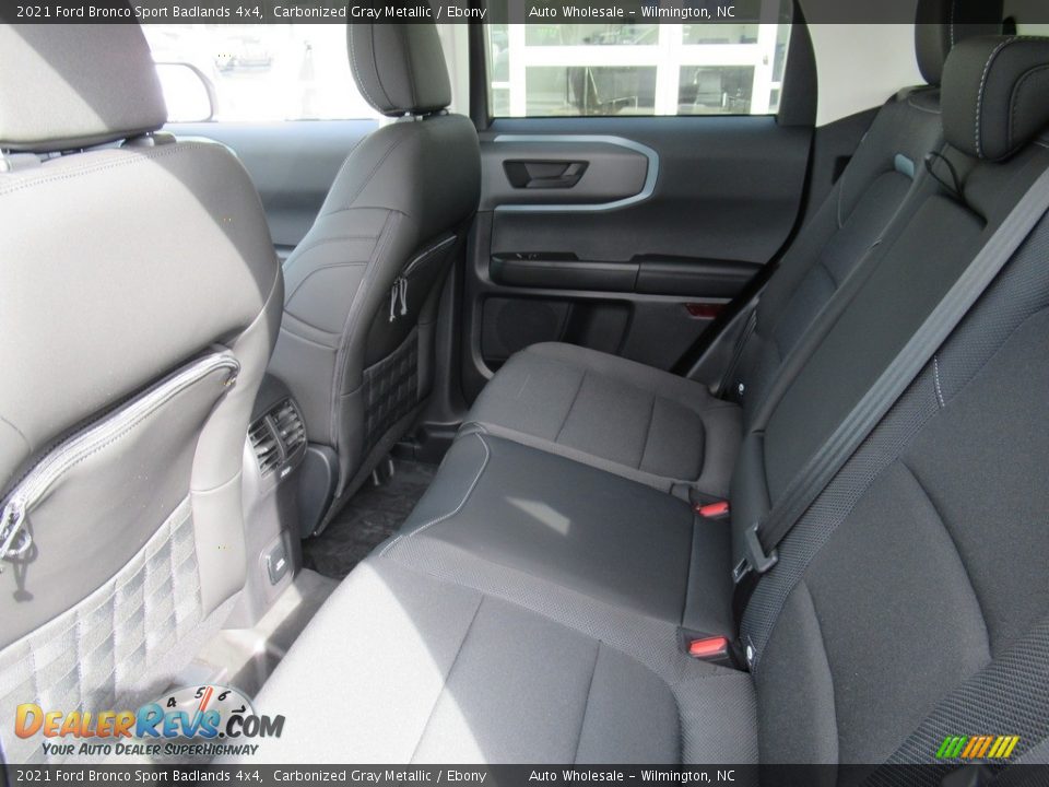 2021 Ford Bronco Sport Badlands 4x4 Carbonized Gray Metallic / Ebony Photo #12