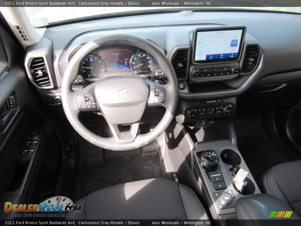 2021 Ford Bronco Sport Badlands 4x4 Carbonized Gray Metallic / Ebony Photo #15