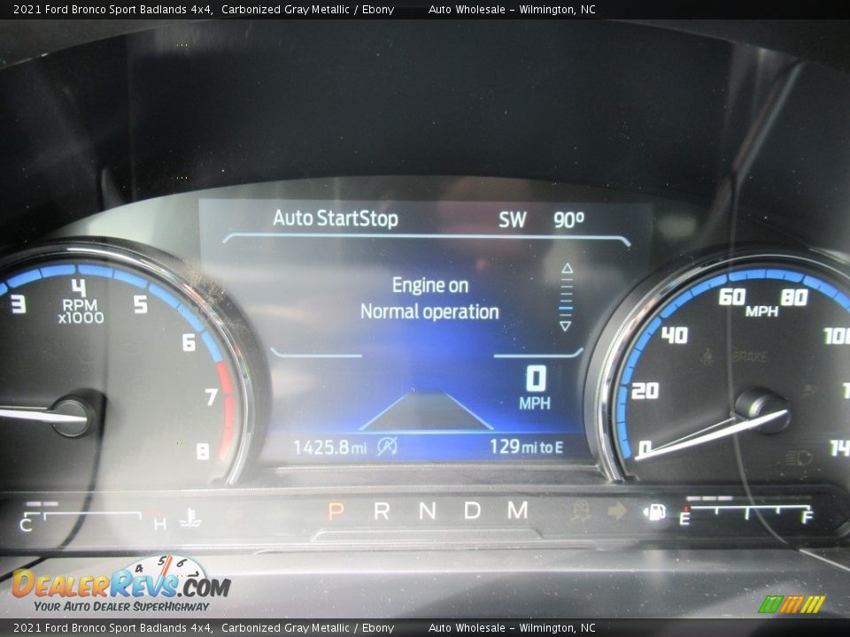 2021 Ford Bronco Sport Badlands 4x4 Gauges Photo #16