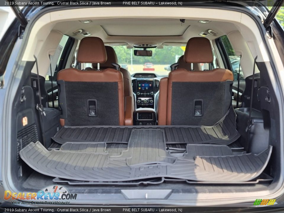 2019 Subaru Ascent Touring Crystal Black Silica / Java Brown Photo #31