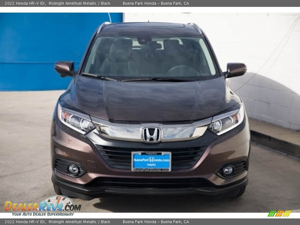 2022 Honda HR-V EX Midnight Amethyst Metallic / Black Photo #3