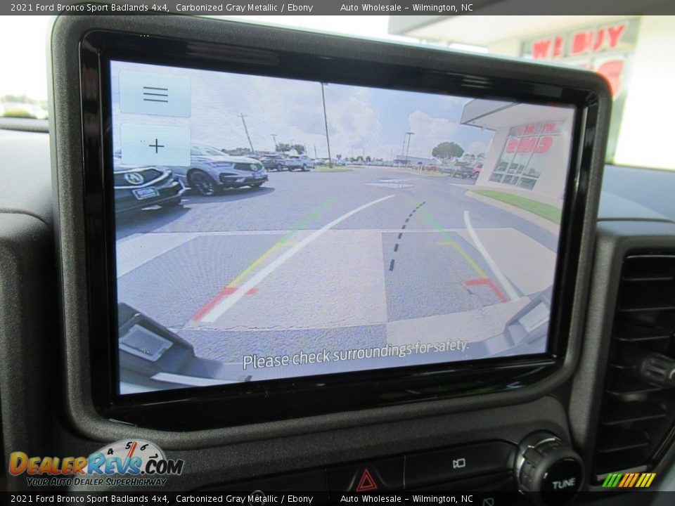 2021 Ford Bronco Sport Badlands 4x4 Carbonized Gray Metallic / Ebony Photo #18