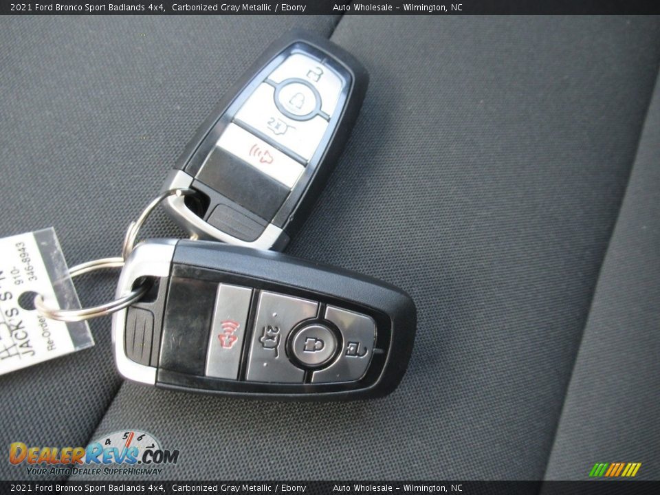 Keys of 2021 Ford Bronco Sport Badlands 4x4 Photo #20