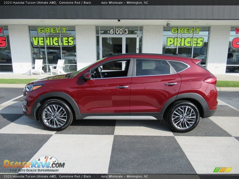 2020 Hyundai Tucson Ultimate AWD Gemstone Red / Black Photo #1