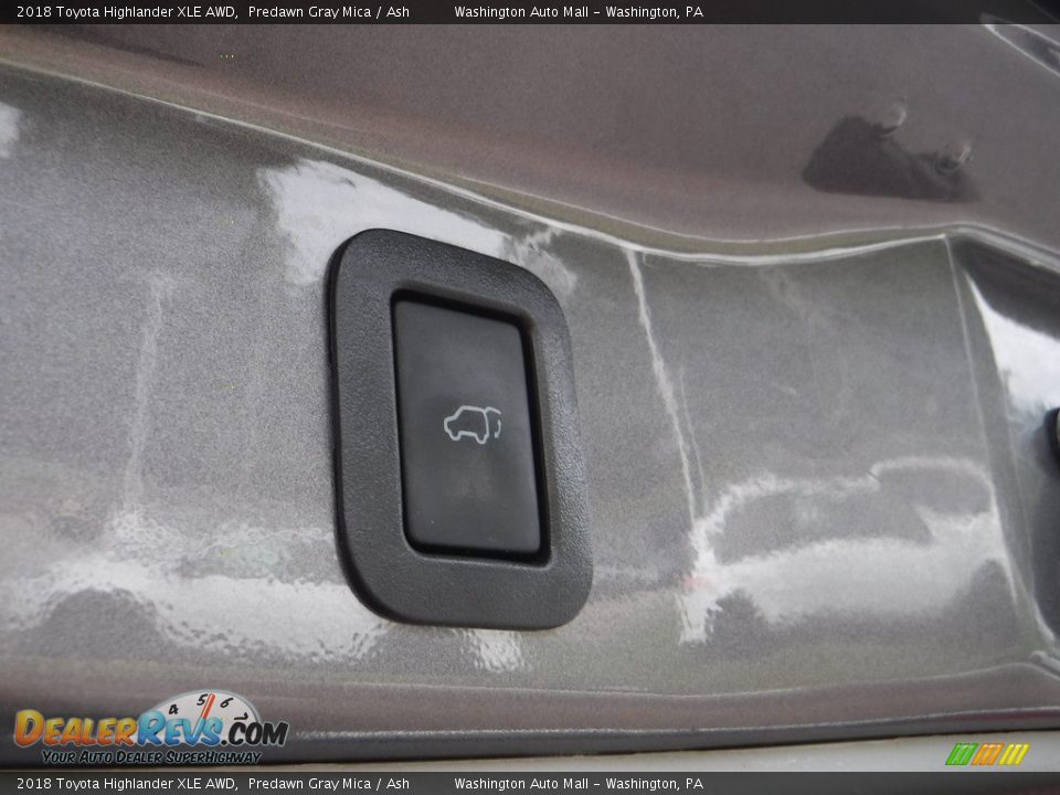 2018 Toyota Highlander XLE AWD Predawn Gray Mica / Ash Photo #30