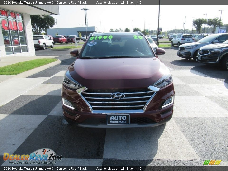 2020 Hyundai Tucson Ultimate AWD Gemstone Red / Black Photo #2