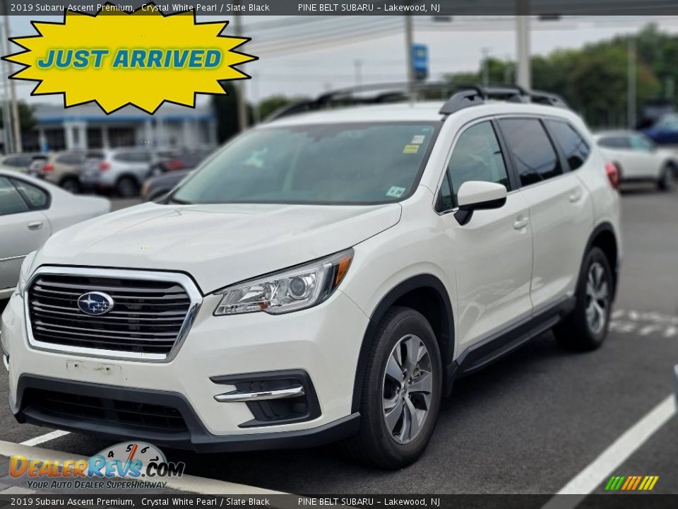 2019 Subaru Ascent Premium Crystal White Pearl / Slate Black Photo #1