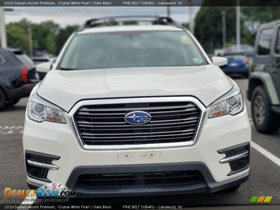 2019 Subaru Ascent Premium Crystal White Pearl / Slate Black Photo #2