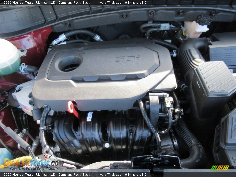 2020 Hyundai Tucson Ultimate AWD Gemstone Red / Black Photo #6