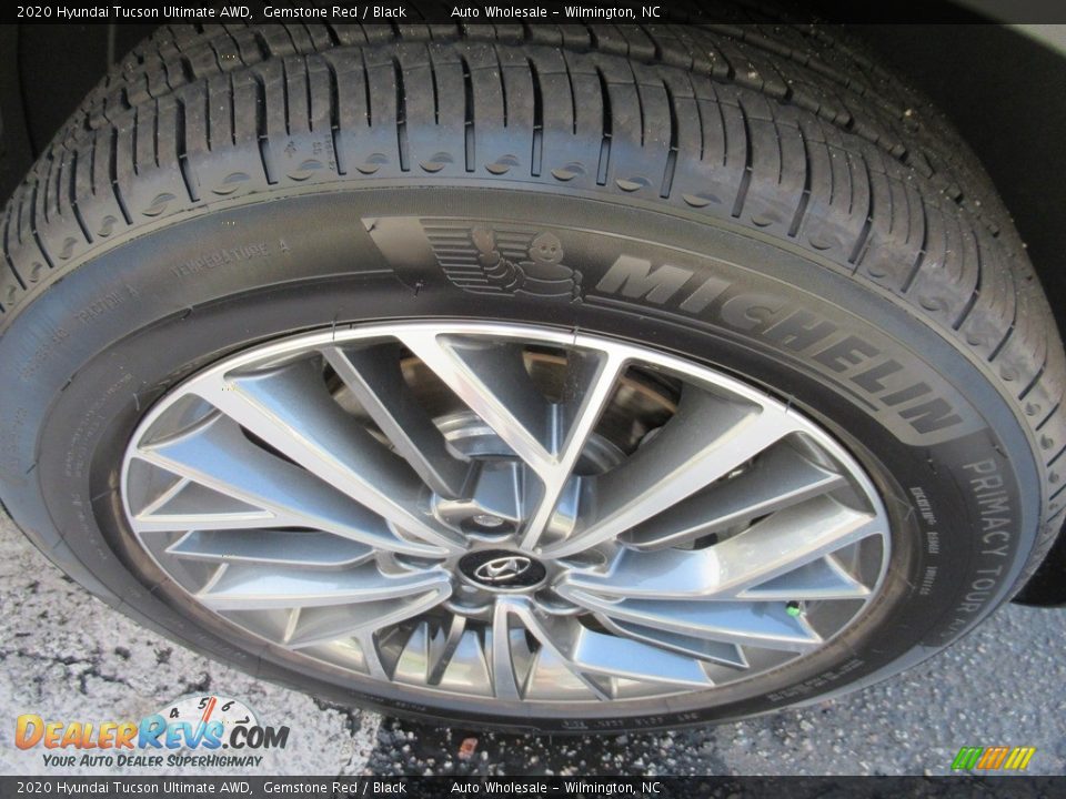 2020 Hyundai Tucson Ultimate AWD Gemstone Red / Black Photo #7