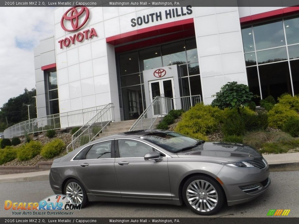 2016 Lincoln MKZ 2.0 Luxe Metallic / Cappuccino Photo #2