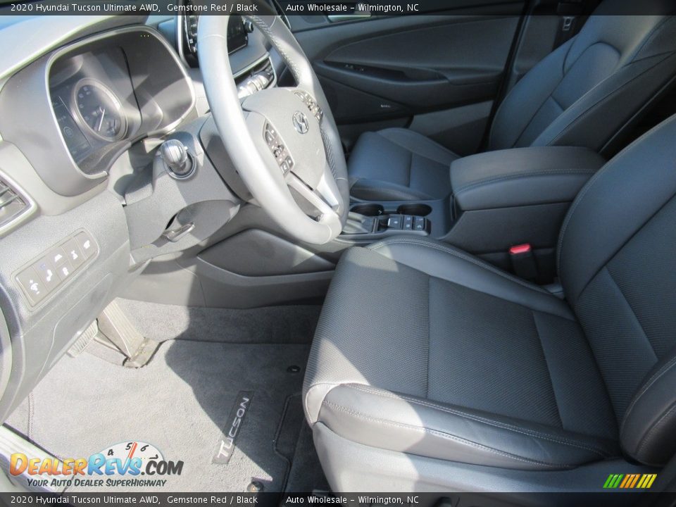 2020 Hyundai Tucson Ultimate AWD Gemstone Red / Black Photo #10