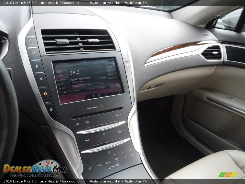 2016 Lincoln MKZ 2.0 Luxe Metallic / Cappuccino Photo #4