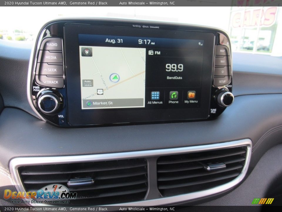 2020 Hyundai Tucson Ultimate AWD Gemstone Red / Black Photo #17