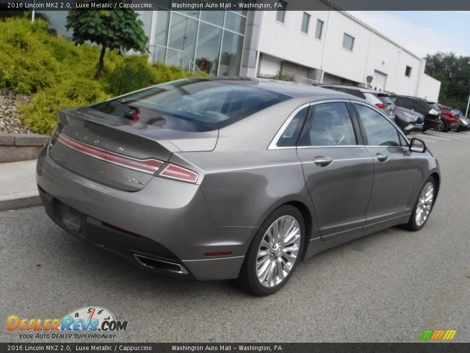 2016 Lincoln MKZ 2.0 Luxe Metallic / Cappuccino Photo #16