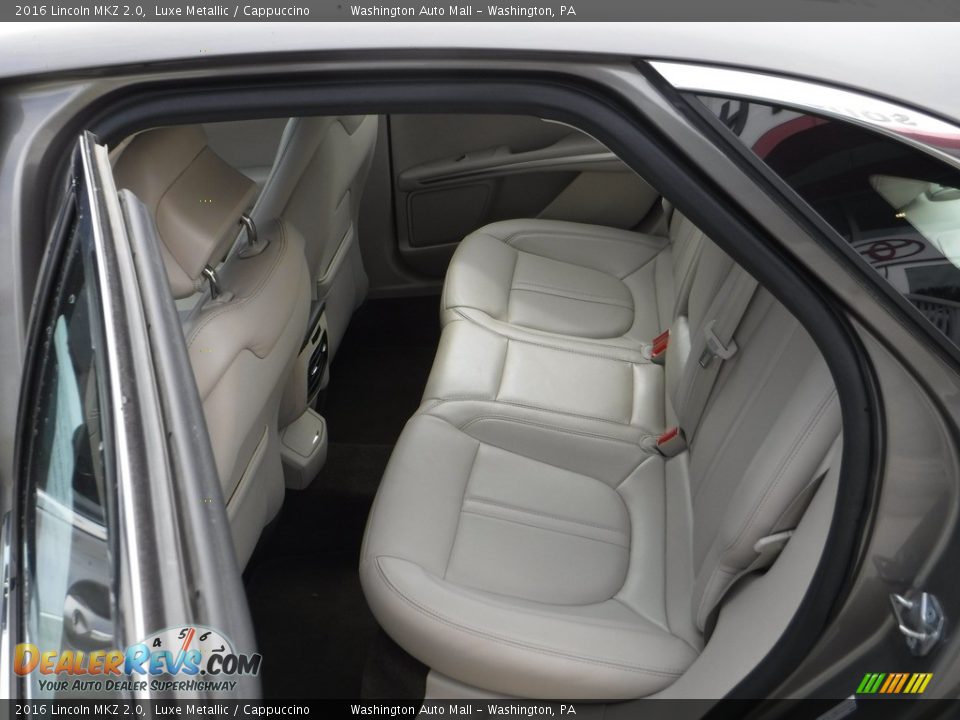 Rear Seat of 2016 Lincoln MKZ 2.0 Photo #26